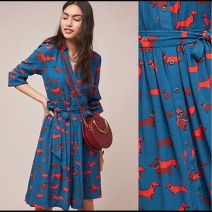 Anthropologie Colloquial Hot Dogs Dress